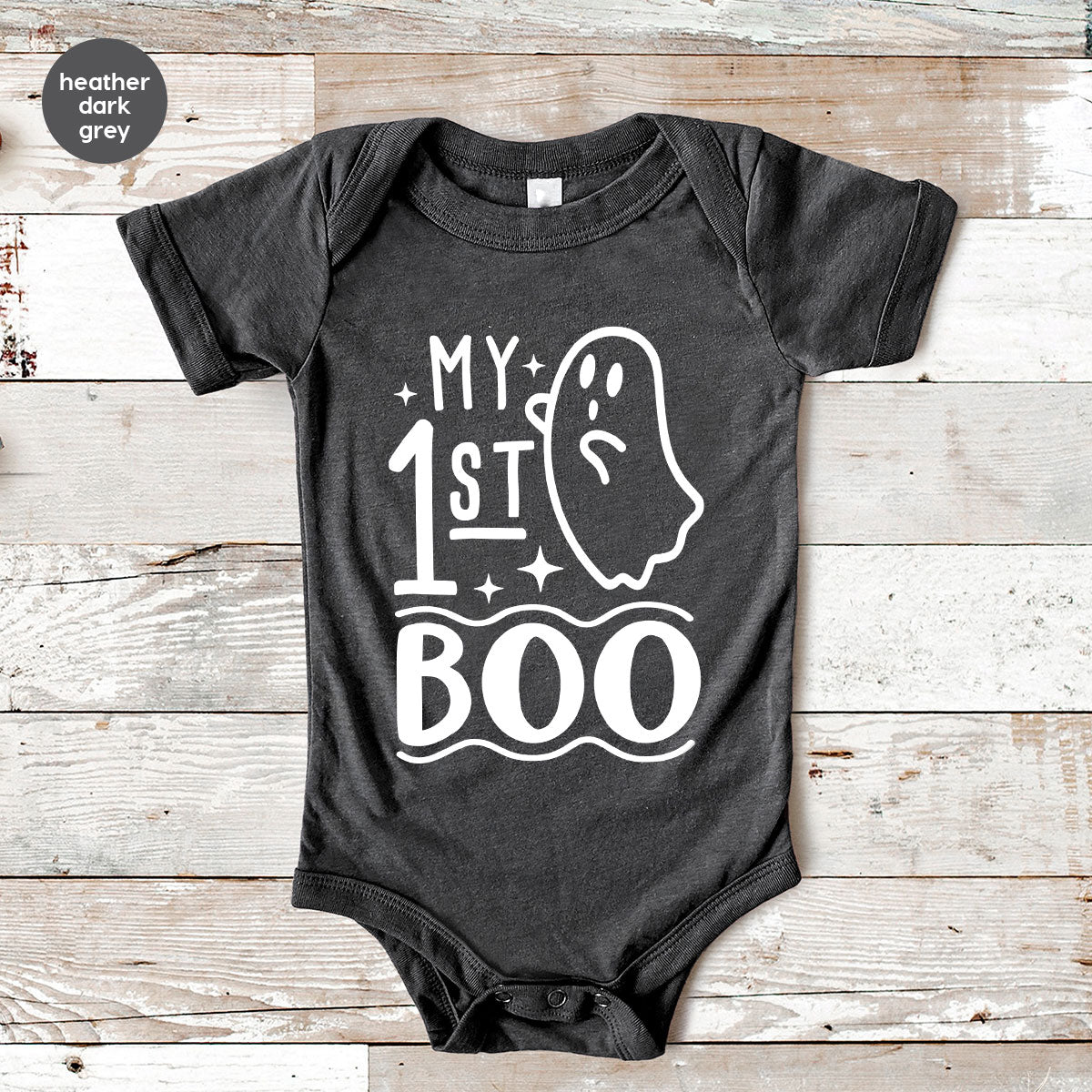 Halloween Baby Onesie®, Ghost Baby Clothes, Halloween Newborn Gifts, Spooky Season Kids Shirts, My First Boo T-Shirt, Baby Boy Bodysuit
