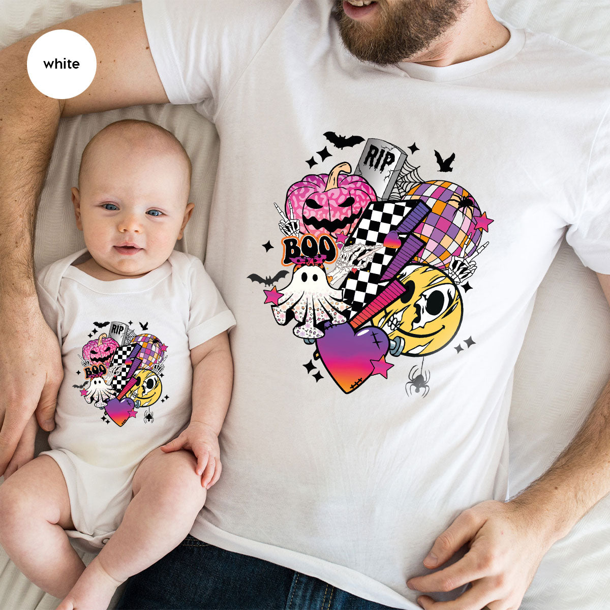 Halloween Shirt, Halloween Gifts, Spooky Season Shirt, Pumpkin Graphic Tees, Girls Fall Clothing, Halloween Party Outfit, Ghost Vneck Shirt