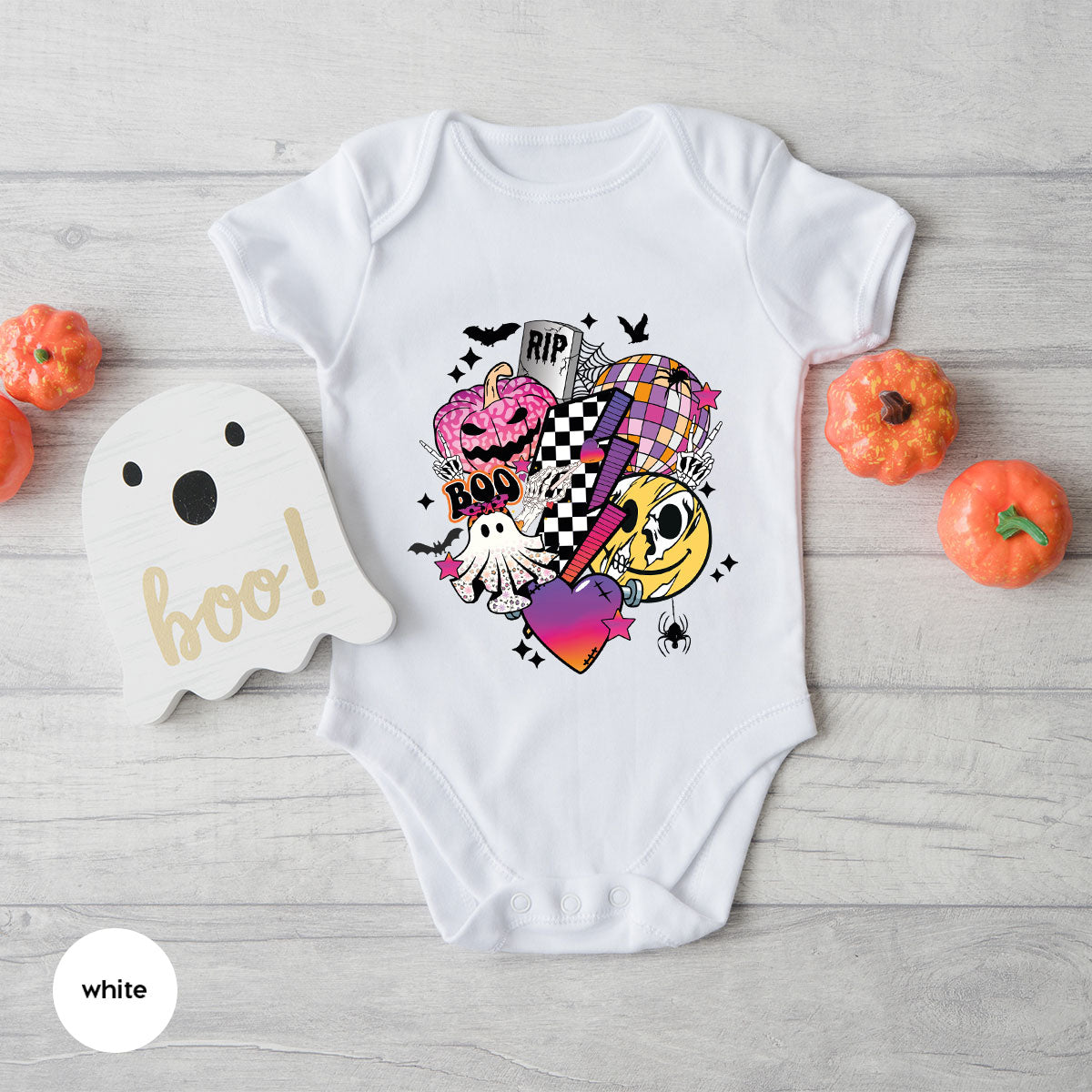 Halloween Shirt, Halloween Gifts, Spooky Season Shirt, Pumpkin Graphic Tees, Girls Fall Clothing, Halloween Party Outfit, Ghost Vneck Shirt