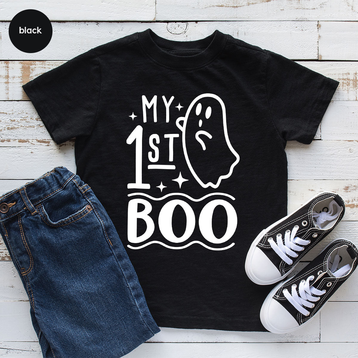 Halloween Baby Onesie®, Ghost Baby Clothes, Halloween Newborn Gifts, Spooky Season Kids Shirts, My First Boo T-Shirt, Baby Boy Bodysuit