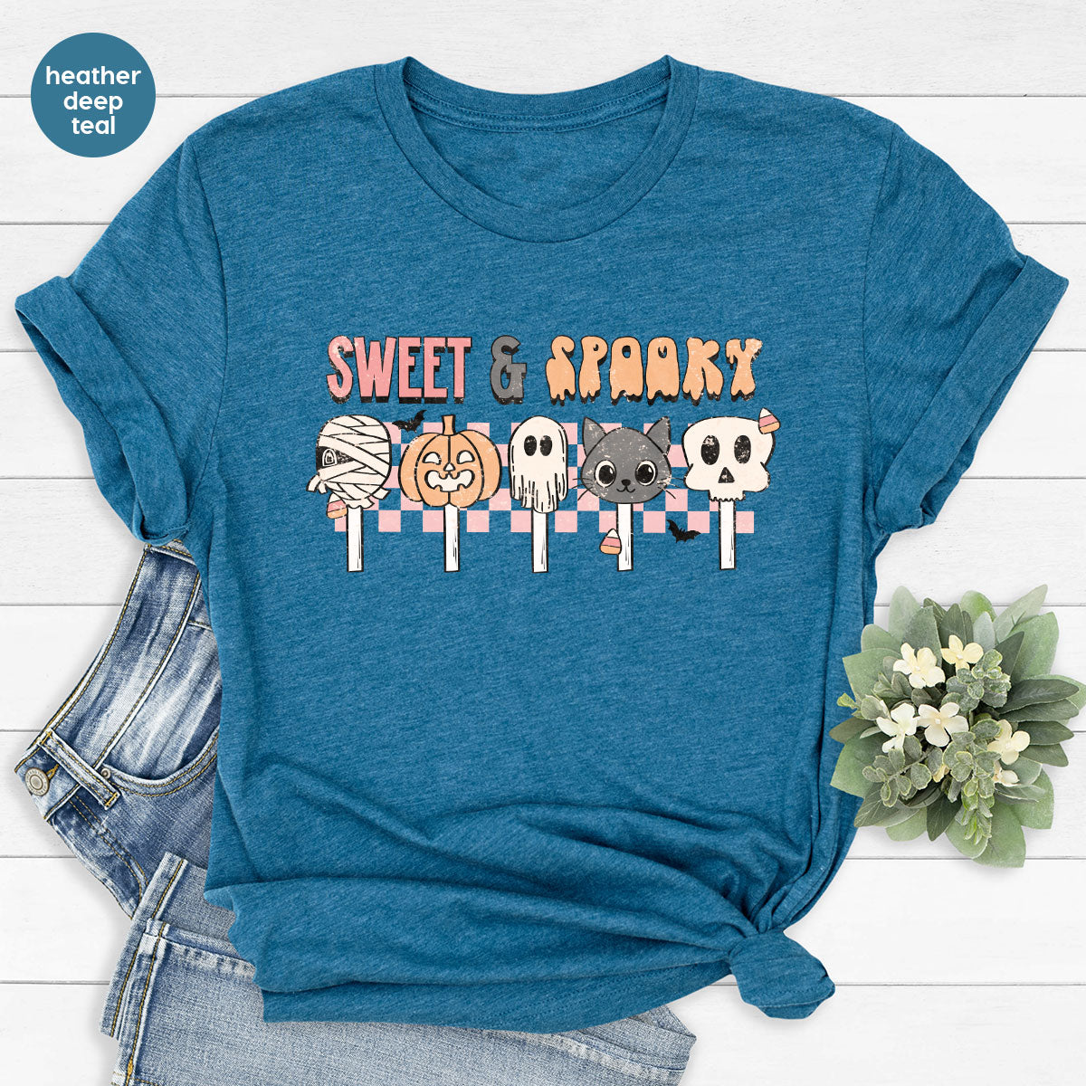 Retro Pumpkin T Shirt, Vintage Cat T-Shirt, Sweet Toddler TShirt