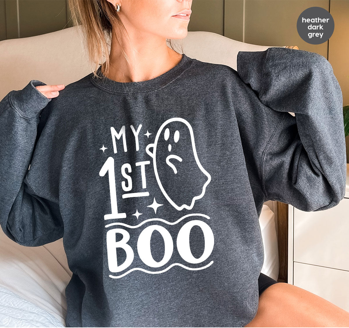 Halloween Baby Onesie®, Ghost Baby Clothes, Halloween Newborn Gifts, Spooky Season Kids Shirts, My First Boo T-Shirt, Baby Boy Bodysuit