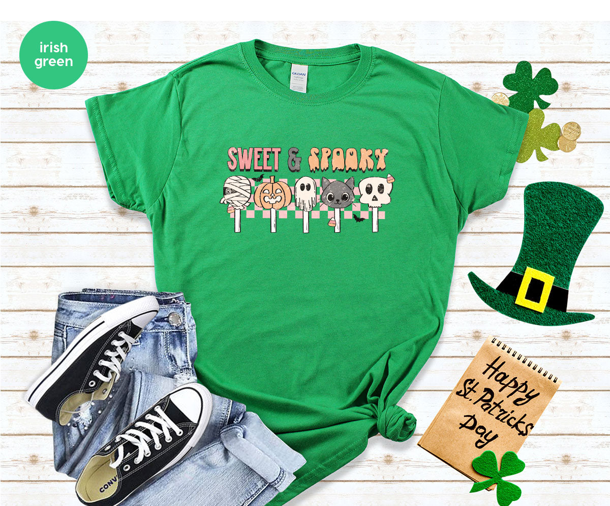 Retro Pumpkin T Shirt, Vintage Cat T-Shirt, Sweet Toddler TShirt