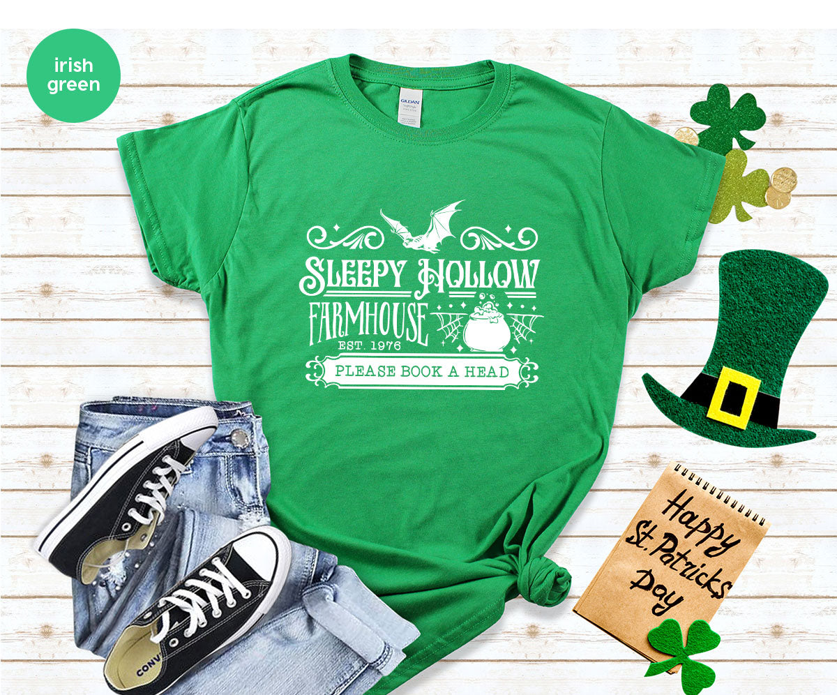 Spooky Season Clothing, Halloween Party Shirts, Farm Horror Outfit, Farmer Crewneck Sweatshirt, Witchy Gifts for Her, Witch Graphic Tees