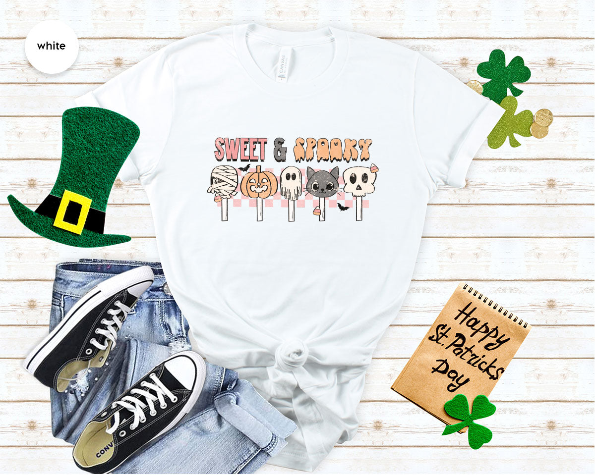 Retro Pumpkin T Shirt, Vintage Cat T-Shirt, Sweet Toddler TShirt