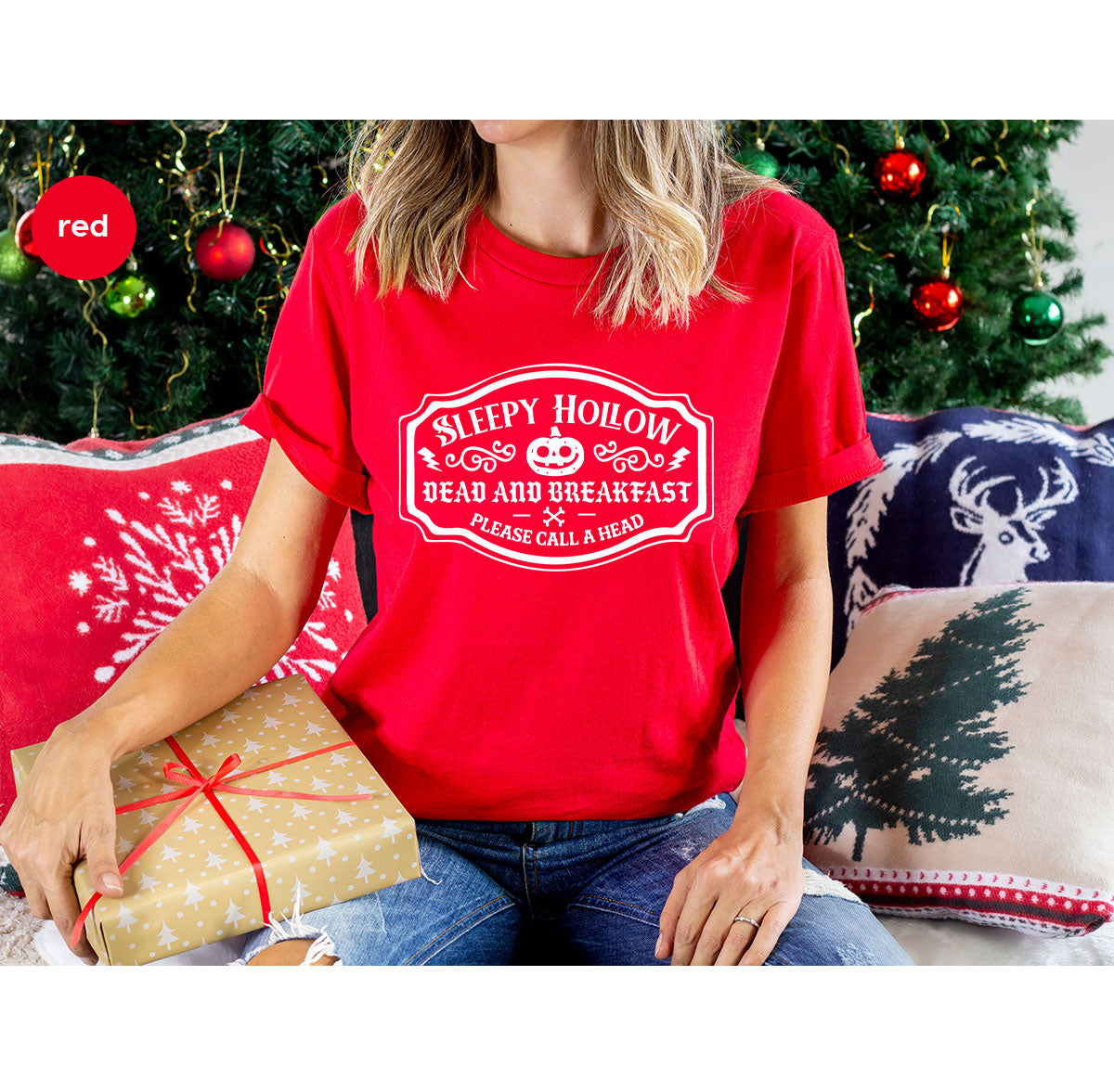 Halloween Sweatshirt, Pumpkin Graphic Tees, Funny Farmer Outfit, Gift for Her, Spooky Season Clothes, Cool Movie VNeck Shirt, Horror T-Shirt