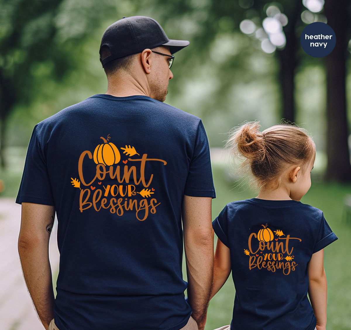 Cute Fall Outfit, Pumpkin Shirts, Gift for Her, Thanksgiving Clothing, Autumn Crewneck Sweatshirt, Blessed Vneck Tshirt, Leaves Graphic Tees