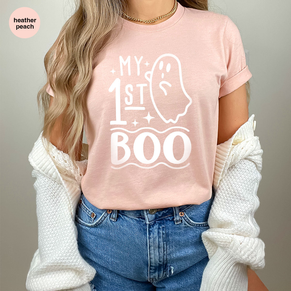 Halloween Baby Onesie®, Ghost Baby Clothes, Halloween Newborn Gifts, Spooky Season Kids Shirts, My First Boo T-Shirt, Baby Boy Bodysuit