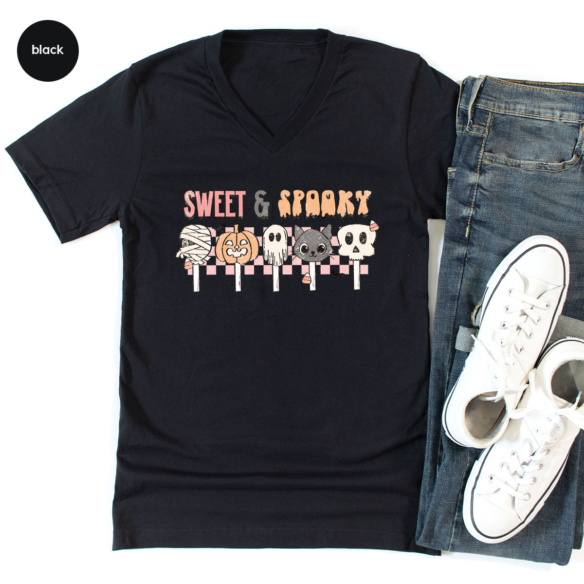 Retro Pumpkin T Shirt, Vintage Cat T-Shirt, Sweet Toddler TShirt