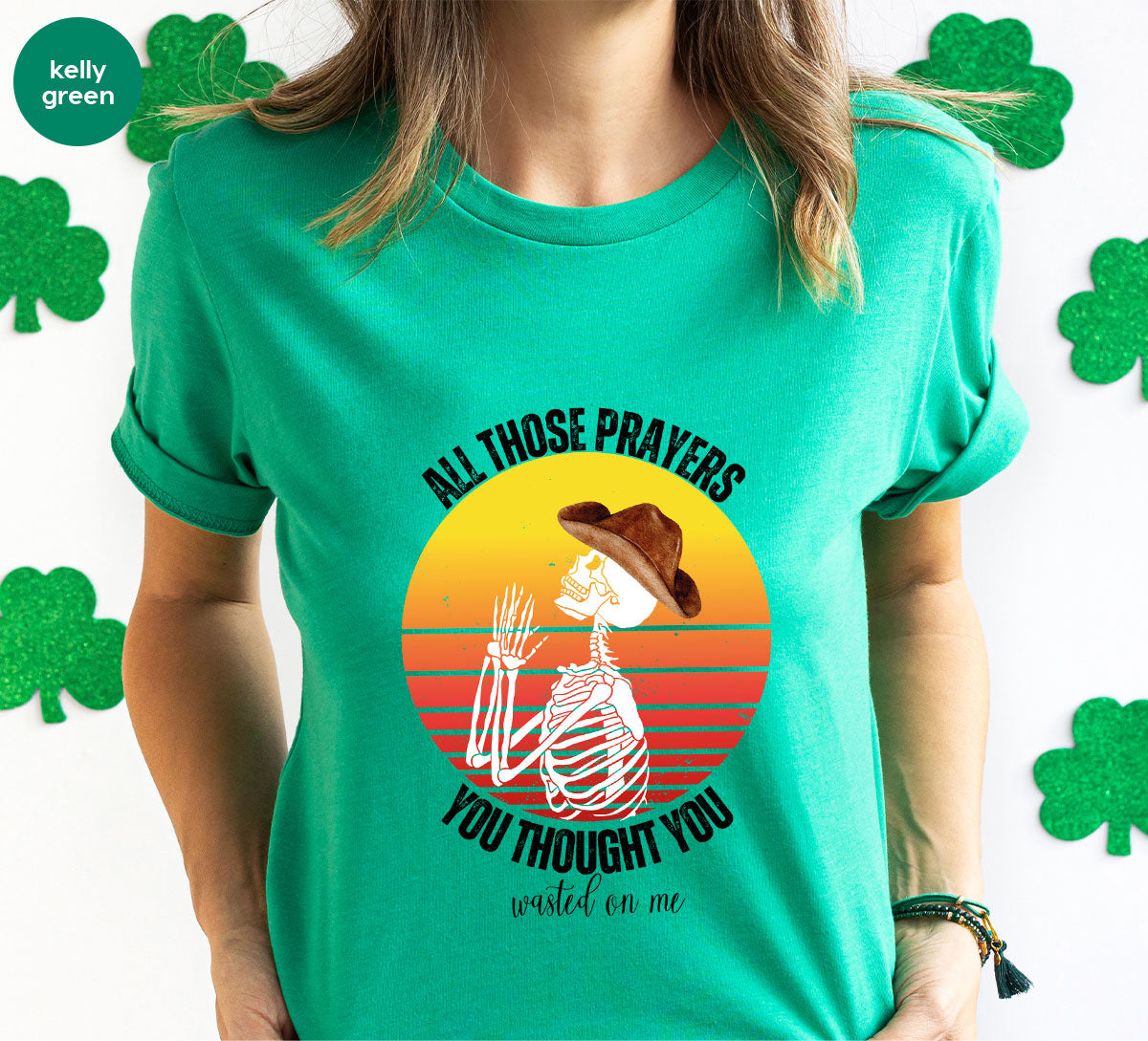 Halloween Crewneck Sweatshirt, Vintage Skeleton Shirt, Christian Vneck T Shirts