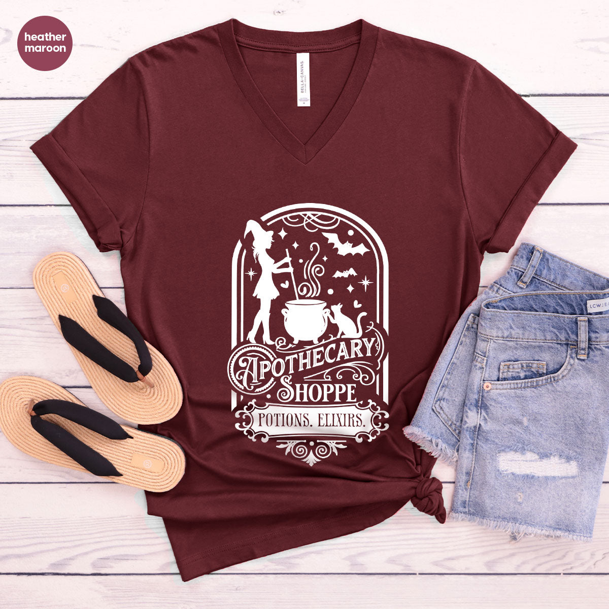 Funny Witch Shirt, Halloween Party Tshirt, Apothecary Shoppe Clothing, Halloween Tshirts, Witchy T-Shirt, Shirts for Women, Gift For Her