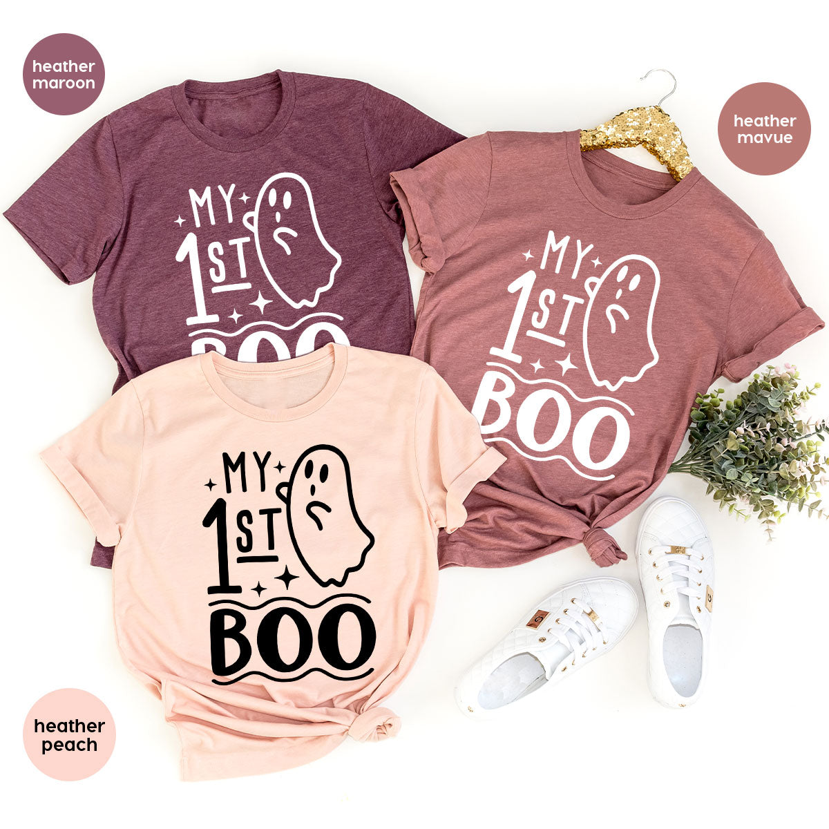 Halloween Baby Onesie®, Ghost Baby Clothes, Halloween Newborn Gifts, Spooky Season Kids Shirts, My First Boo T-Shirt, Baby Boy Bodysuit