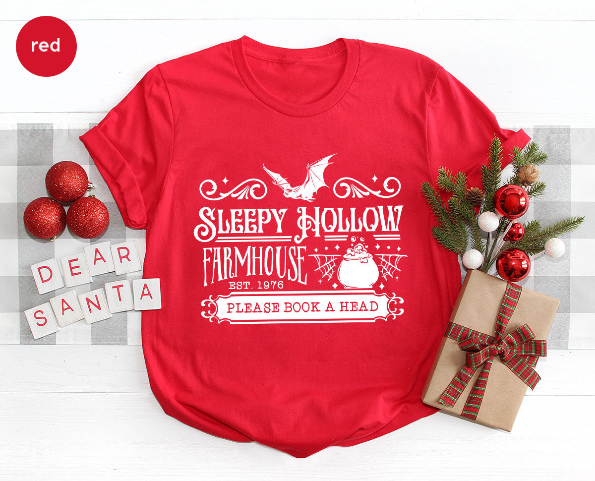 Spooky Season Clothing, Halloween Party Shirts, Farm Horror Outfit, Farmer Crewneck Sweatshirt, Witchy Gifts for Her, Witch Graphic Tees