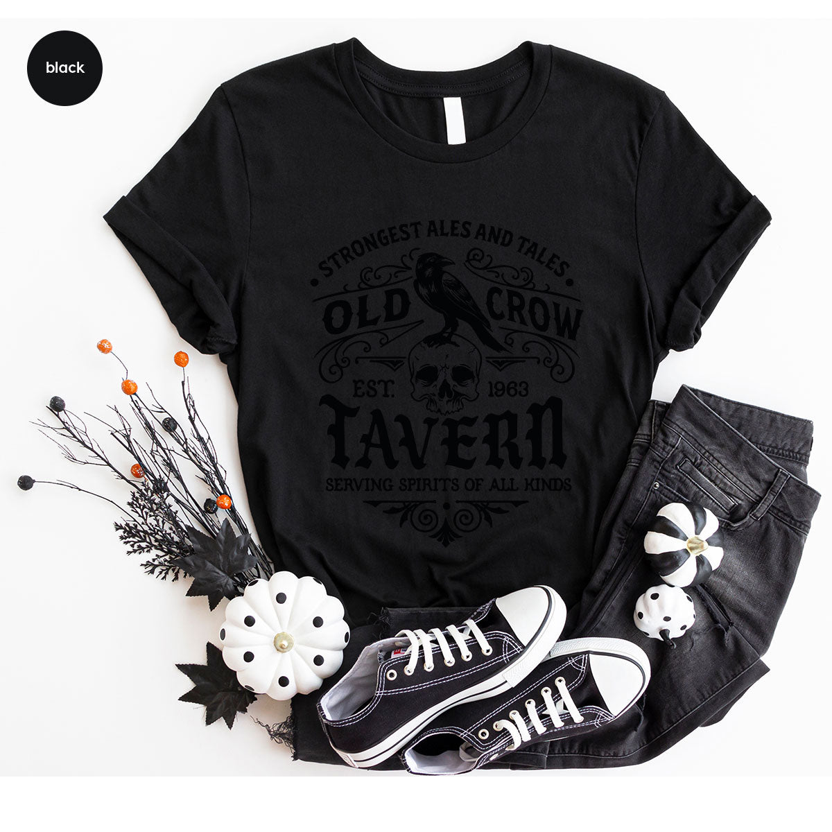 Cool Halloween Shirts, Spooky Season Gifts, Skeleton Crewneck Sweatshirt, Halloween Gifts, Graphic Tees for Men, Halloween Party T Shirts