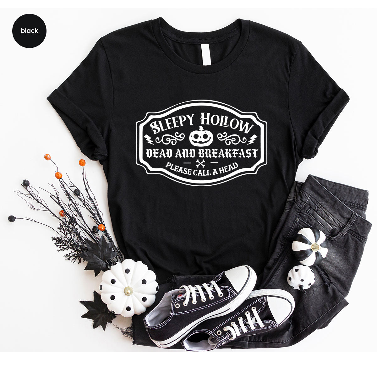 Halloween Sweatshirt, Pumpkin Graphic Tees, Funny Farmer Outfit, Gift for Her, Spooky Season Clothes, Cool Movie VNeck Shirt, Horror T-Shirt