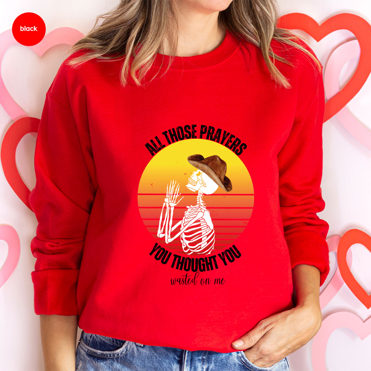 Halloween Crewneck Sweatshirt, Vintage Skeleton Shirt, Christian Vneck T Shirts