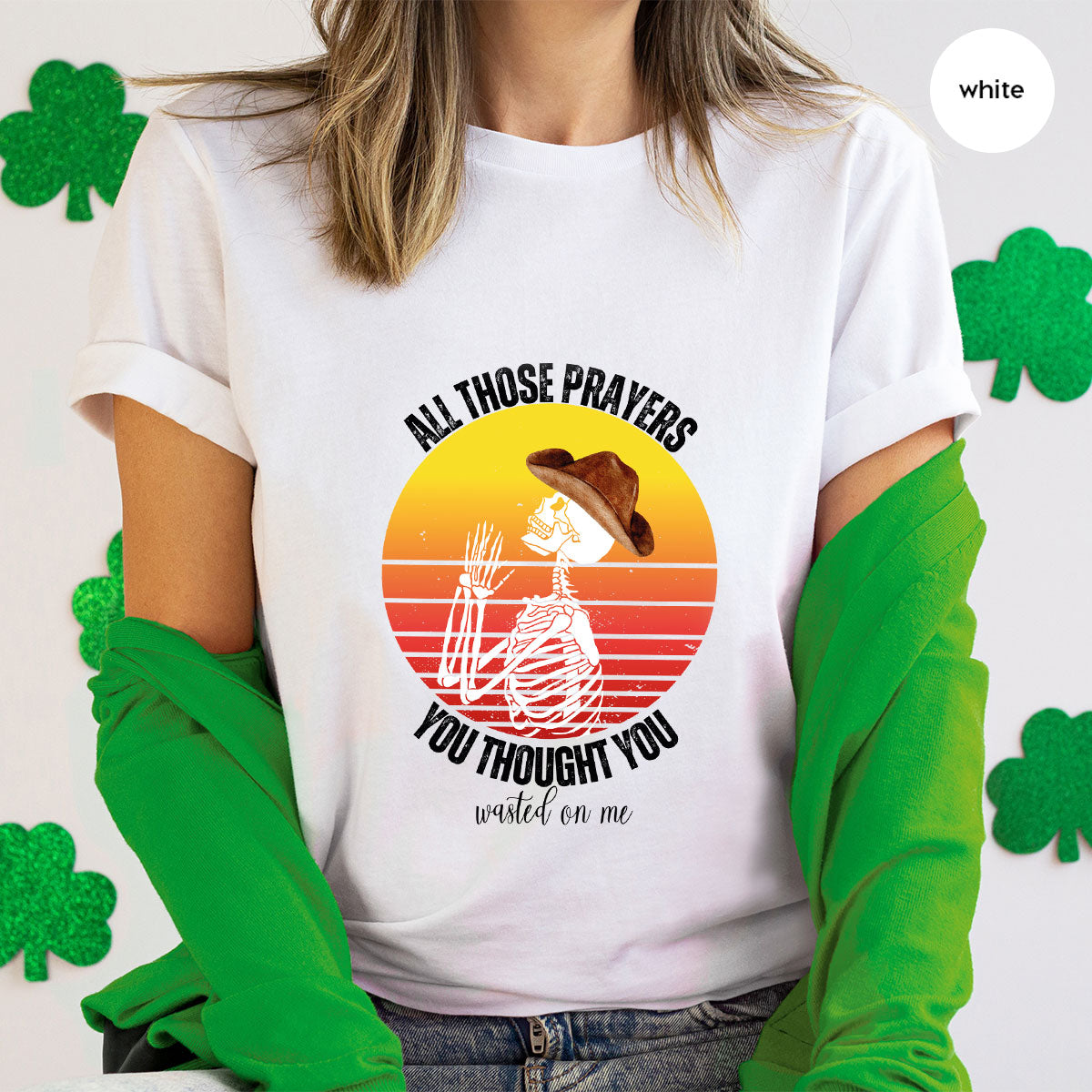 Halloween Crewneck Sweatshirt, Vintage Skeleton Shirt, Christian Vneck T Shirts