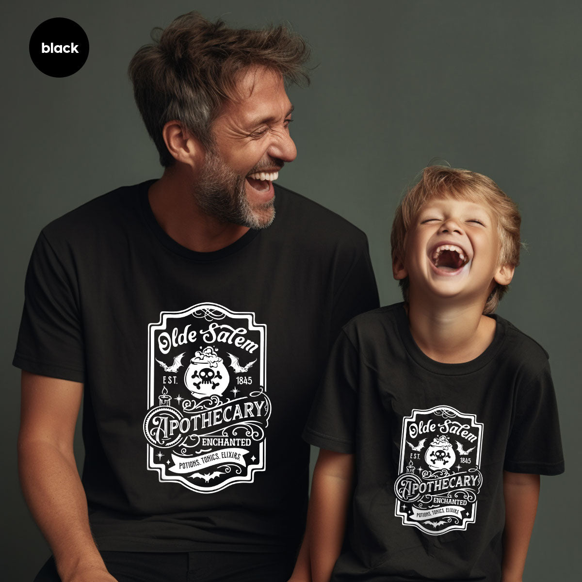 Spooky Season Clothing, Witches Crewneck Sweatshirts, Halloween Gifts, Salem Graphic Tees, Girls Apothecary T-Shirt, Womens Vneck Tshirt