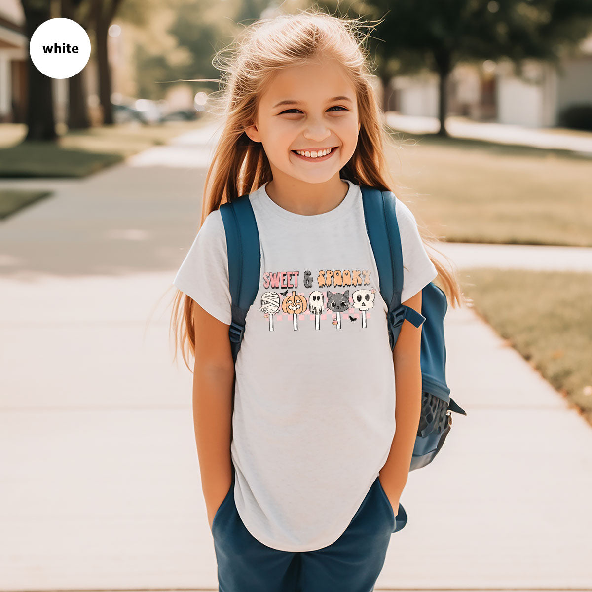 Retro Pumpkin T Shirt, Vintage Cat T-Shirt, Sweet Toddler TShirt