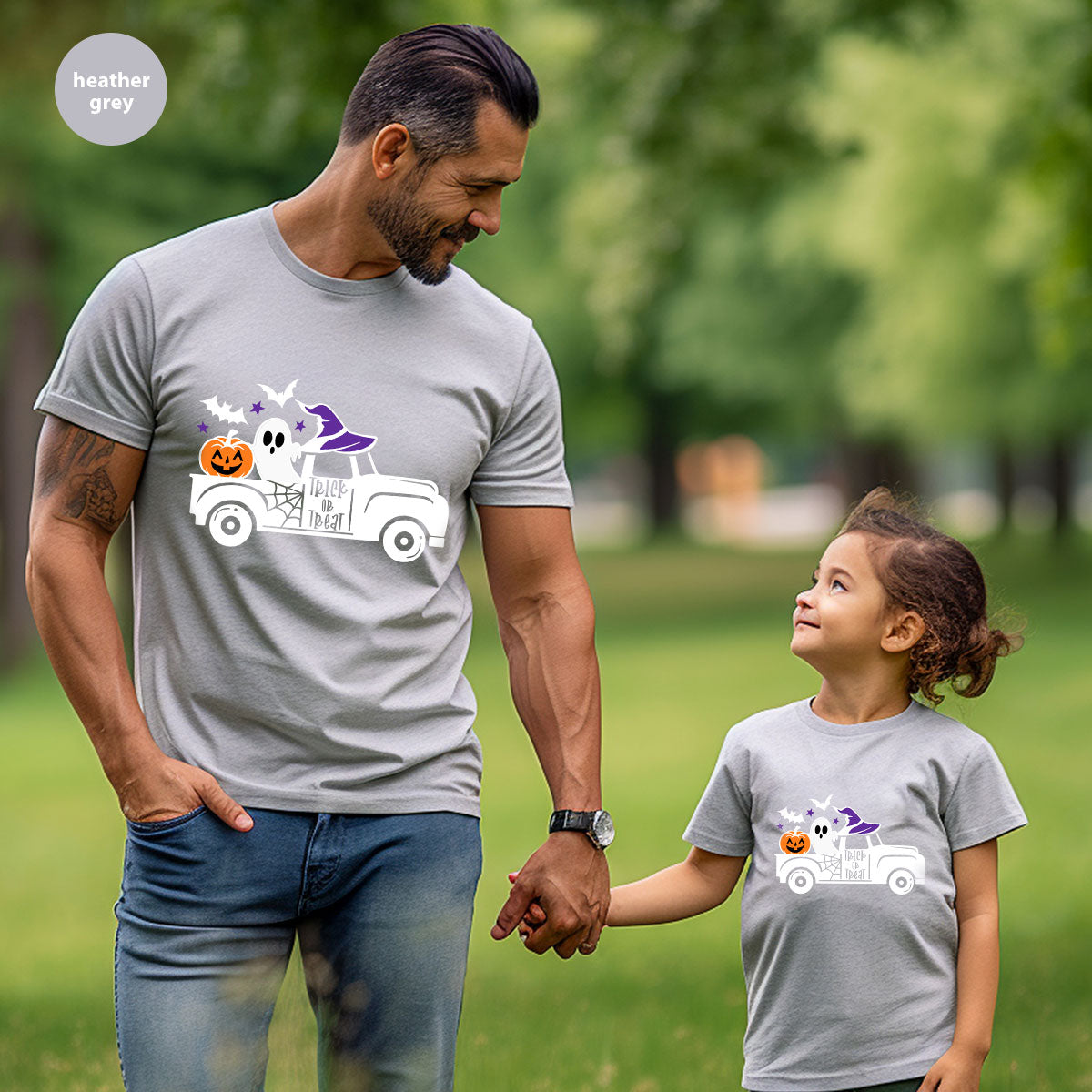 Halloween Sweatshirt, Halloween Gifts, Pumpkin Graphic Tees, Spooky Season Clothes, Witchy Vneck Shirt, Cute Ghost TShirt, Boo Truck T-Shirt