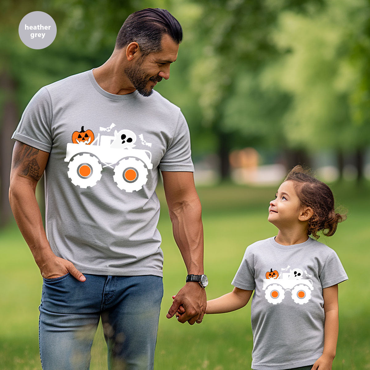 Kids Halloween Shirt, Halloween Gifts, Boys Truck T-Shirt, Ghost Outfit, Pumpkin Graphic Tees, Spooky Season Gifts, Toddler Clothes