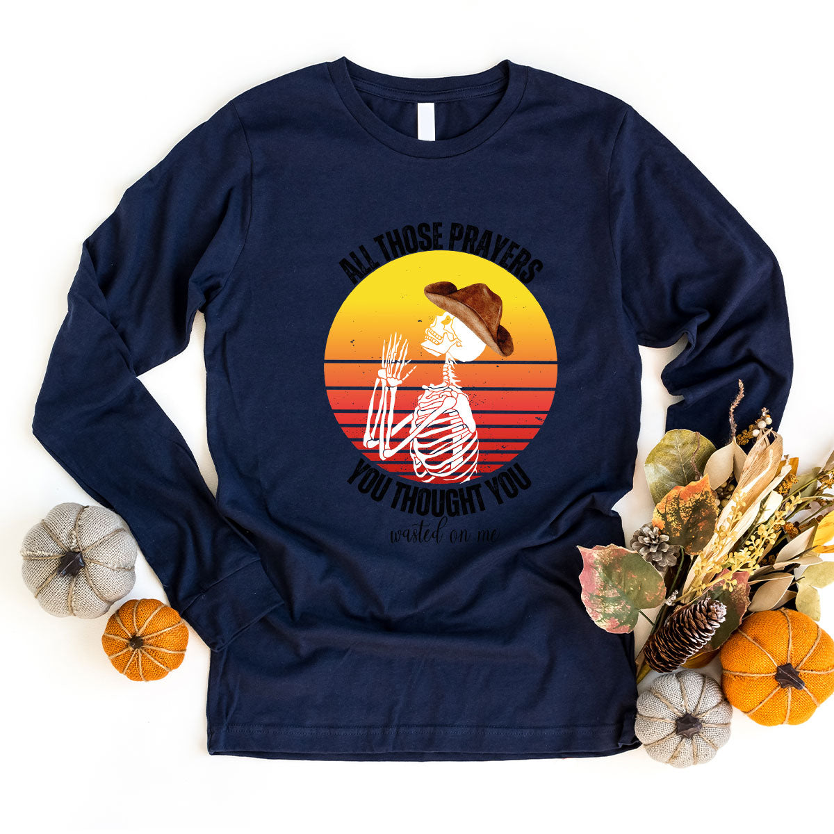 Halloween Crewneck Sweatshirt, Vintage Skeleton Shirt, Christian Vneck T Shirts