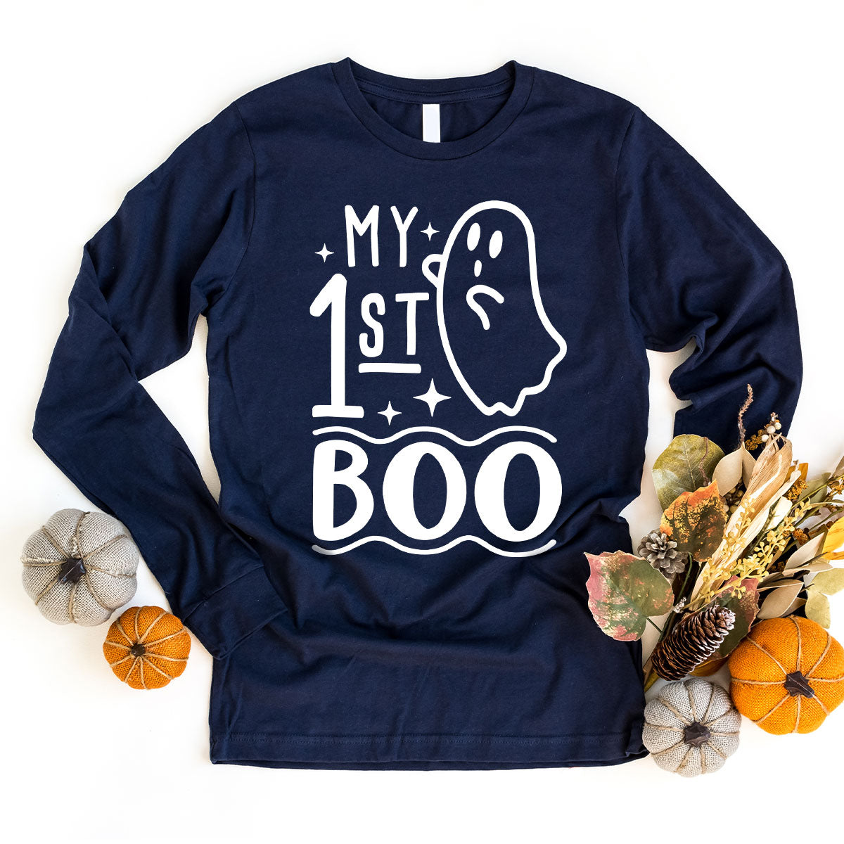 Halloween Baby Onesie®, Ghost Baby Clothes, Halloween Newborn Gifts, Spooky Season Kids Shirts, My First Boo T-Shirt, Baby Boy Bodysuit
