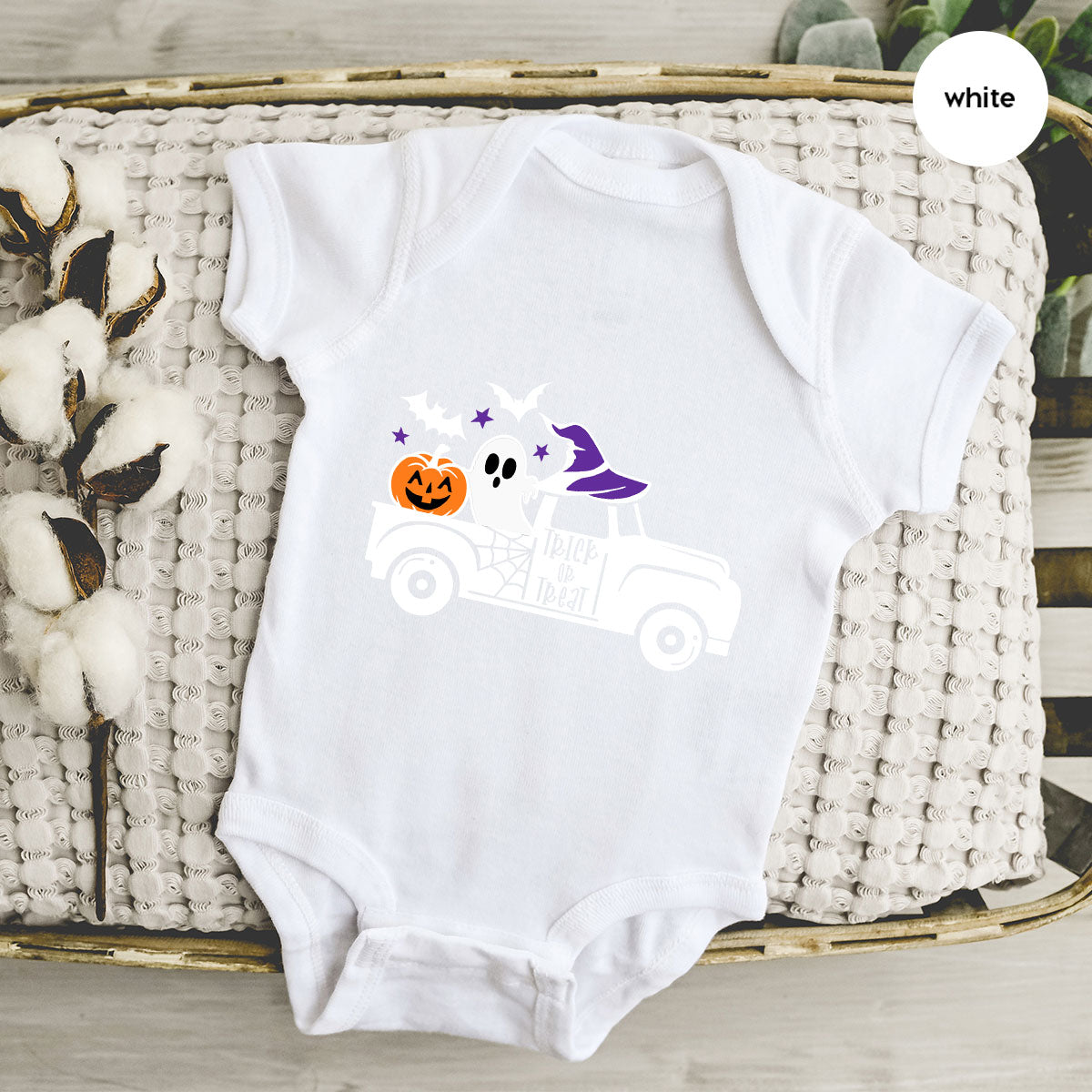 Halloween Sweatshirt, Halloween Gifts, Pumpkin Graphic Tees, Spooky Season Clothes, Witchy Vneck Shirt, Cute Ghost TShirt, Boo Truck T-Shirt