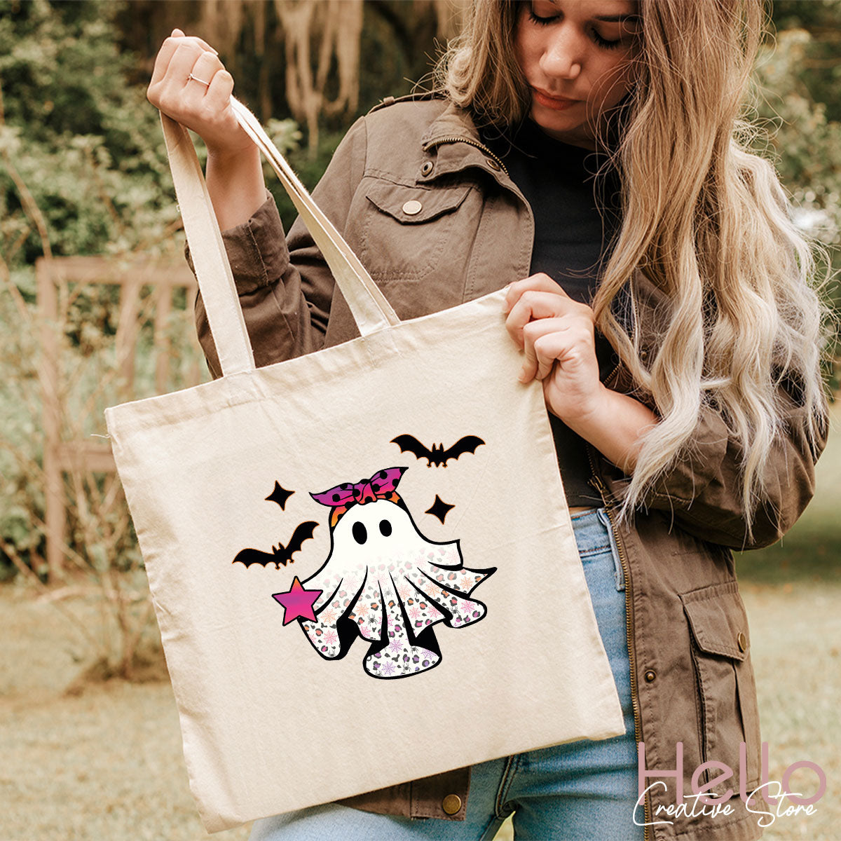 Spooky Season Outfit, Ghost Graphic Tee, Girls Boo Vneck TShirt