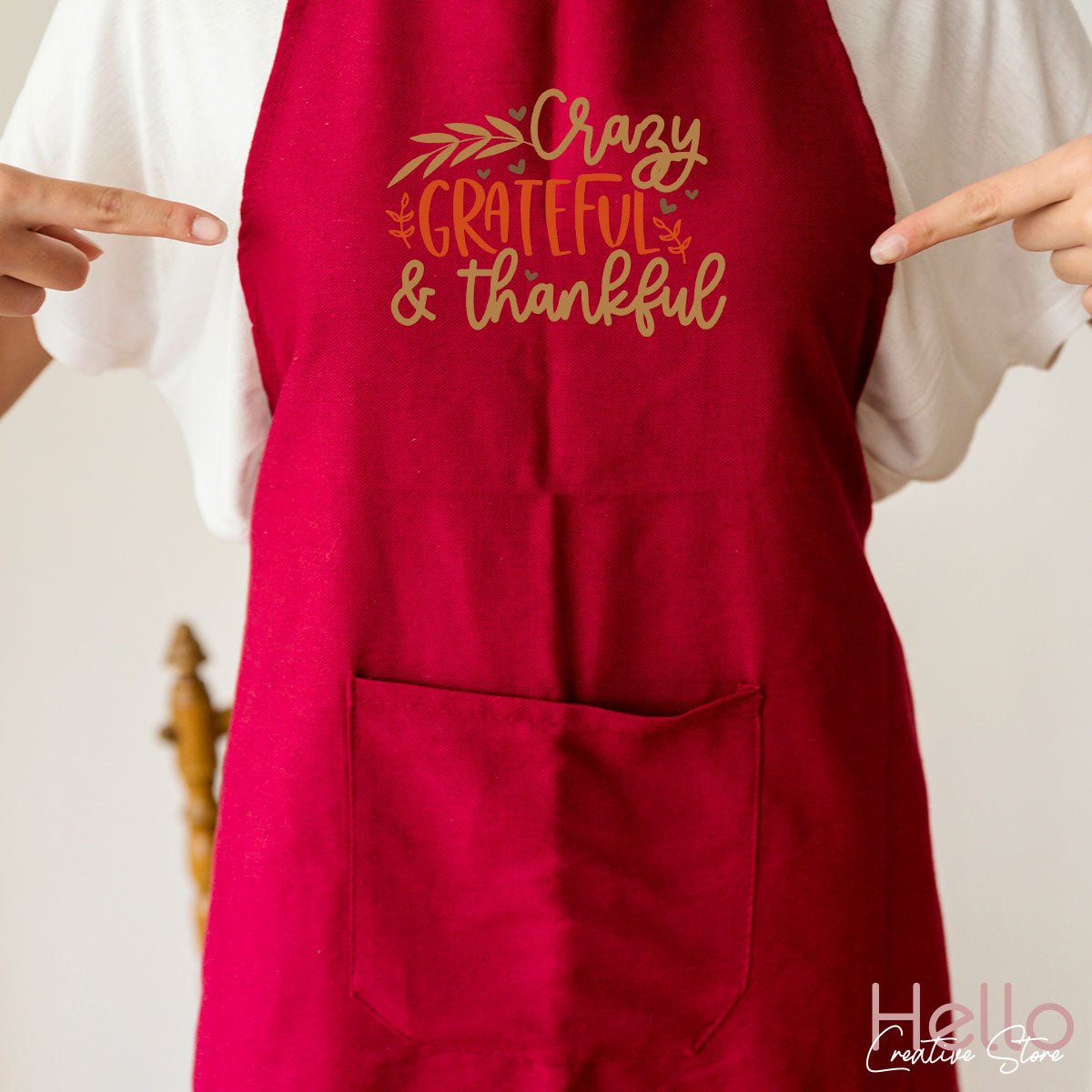 Funny Fall T Shirt, Gift for Her, Crazy Grateful Thankful T-Shirt, Autumn Clothing, Happy Thanksgiving TShirts, Leaves Graphic Tees