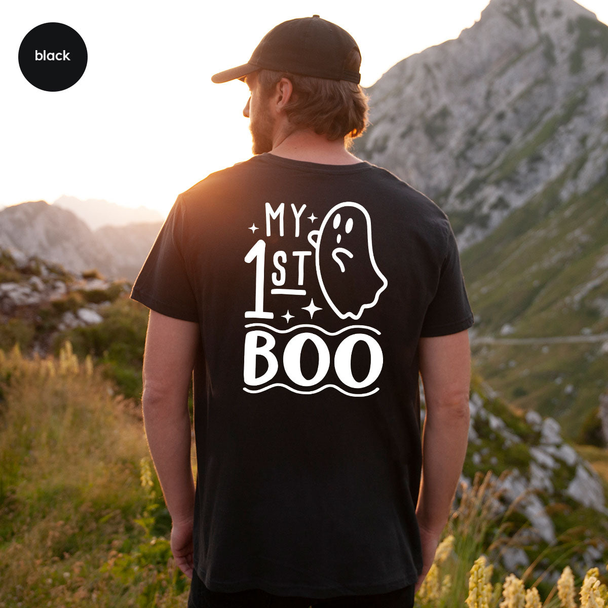 Halloween Baby Onesie®, Ghost Baby Clothes, Halloween Newborn Gifts, Spooky Season Kids Shirts, My First Boo T-Shirt, Baby Boy Bodysuit