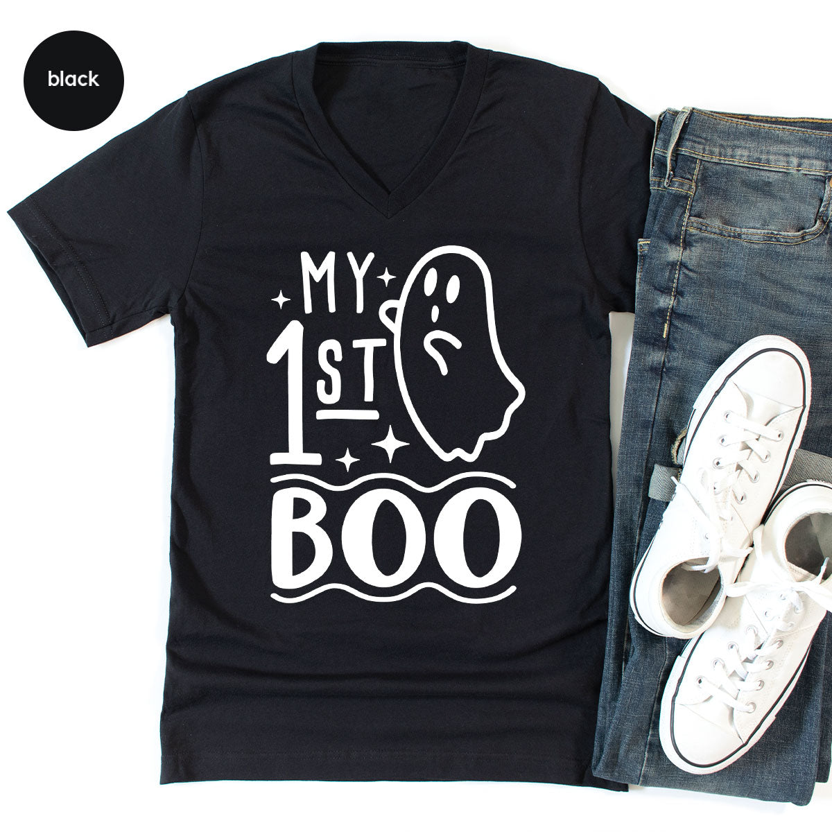 Halloween Baby Onesie®, Ghost Baby Clothes, Halloween Newborn Gifts, Spooky Season Kids Shirts, My First Boo T-Shirt, Baby Boy Bodysuit