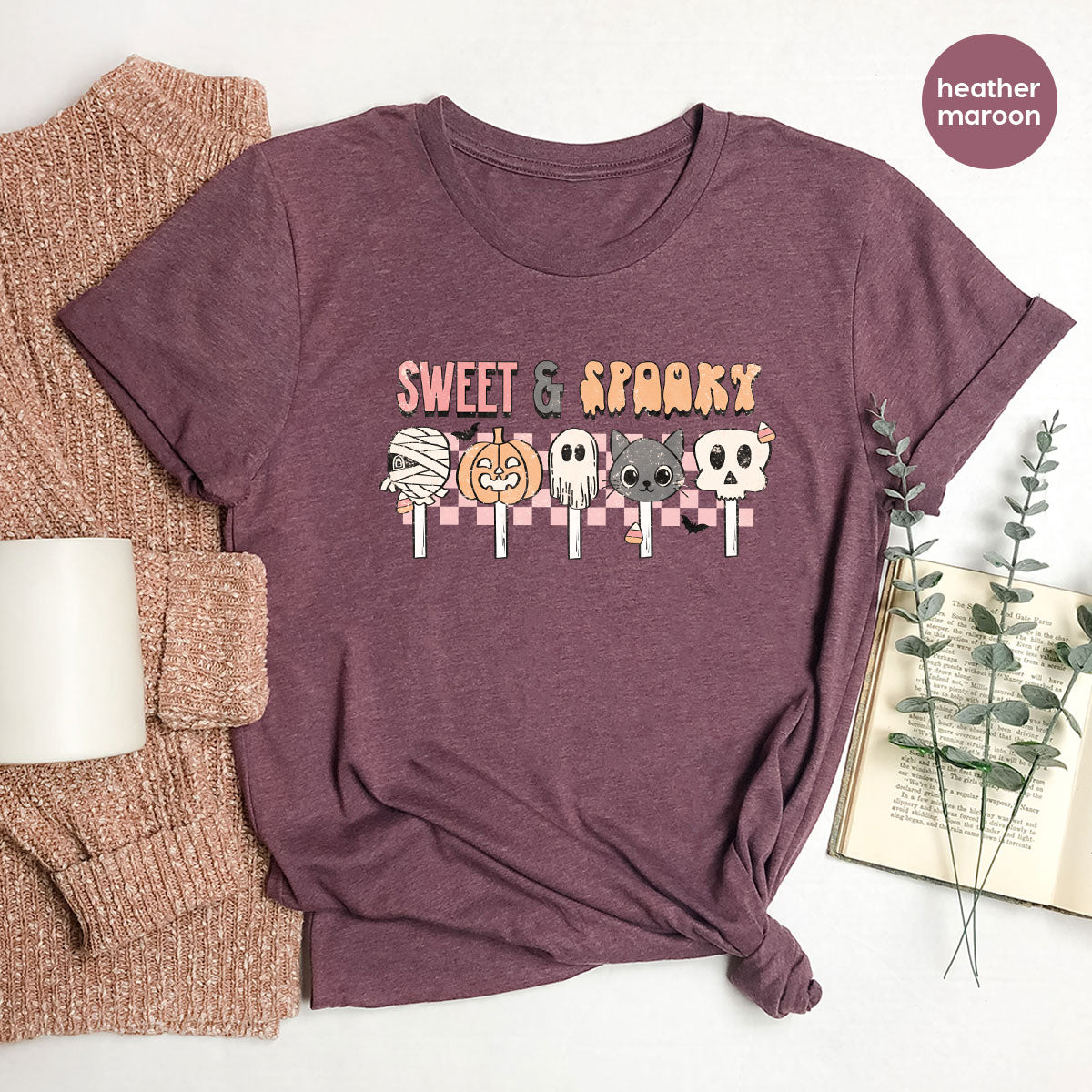 Retro Pumpkin T Shirt, Vintage Cat T-Shirt, Sweet Toddler TShirt