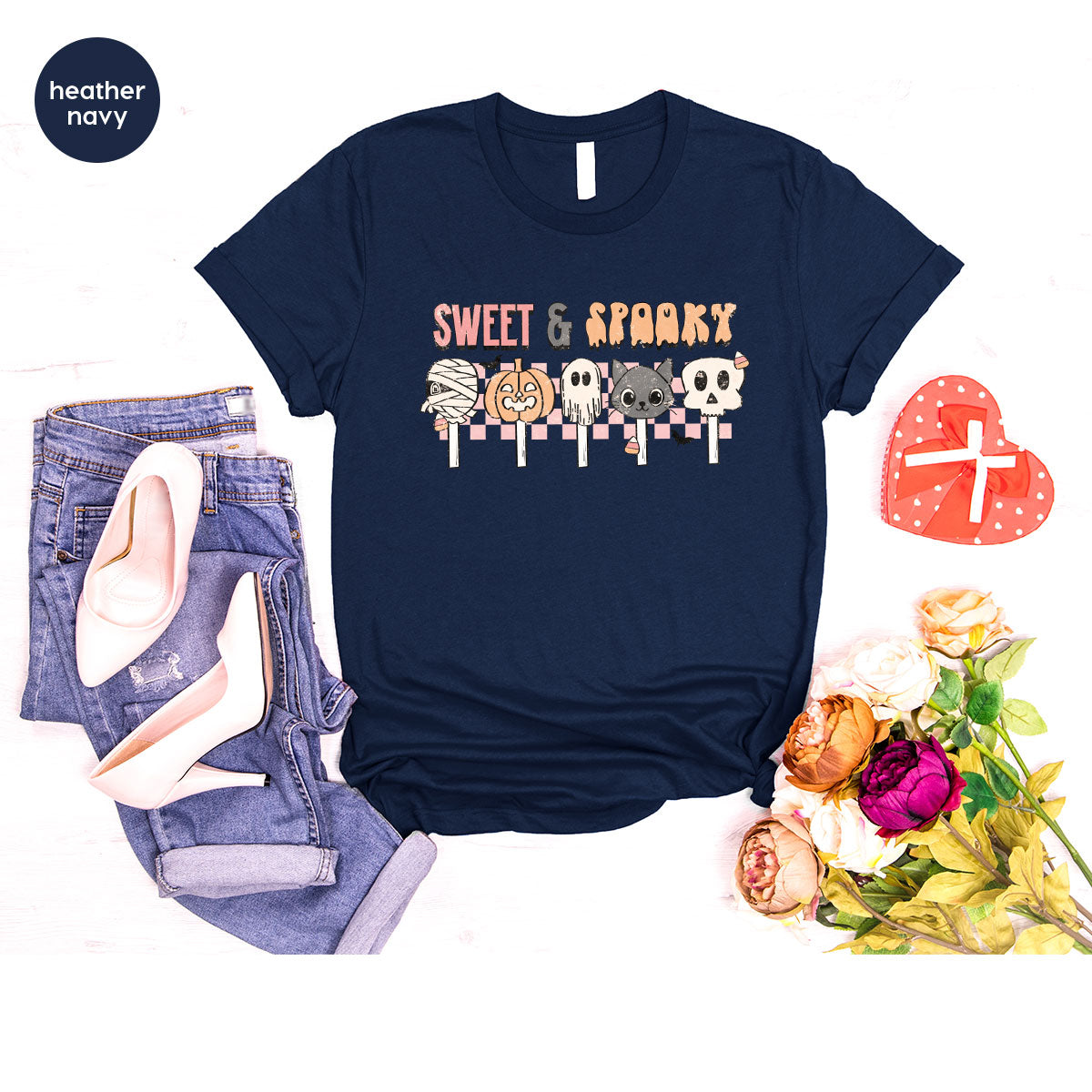 Retro Pumpkin T Shirt, Vintage Cat T-Shirt, Sweet Toddler TShirt