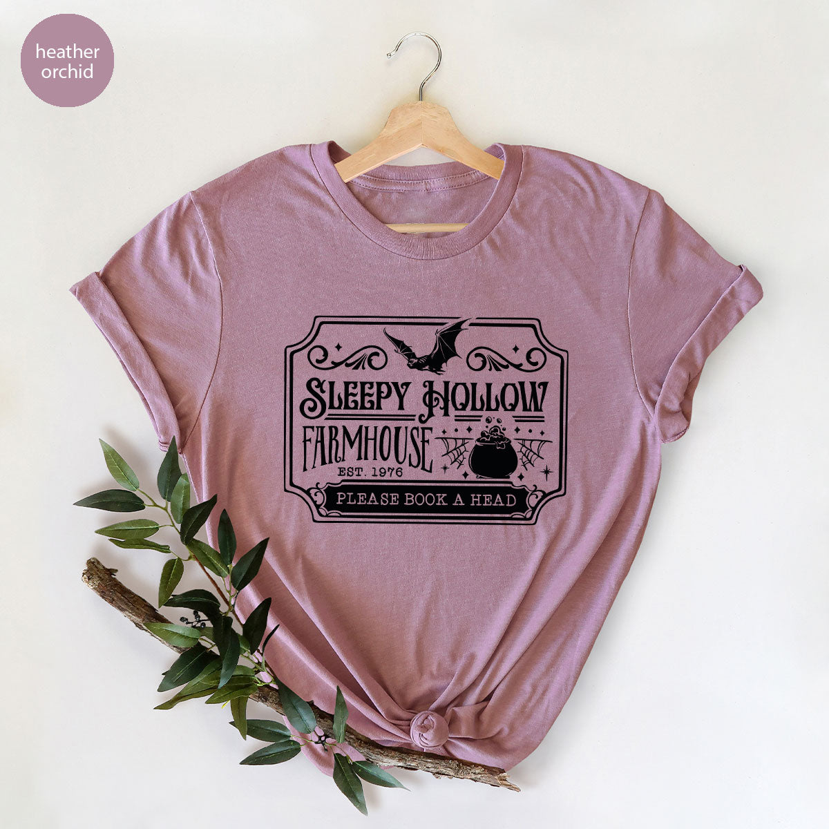 Halloween Farm T Shirt, Horror Crewneck Sweatshirt, Farm Gifts, Witchy Clothing, Spooky Season Graphic Tees, Halloween Party VNeck Shirt