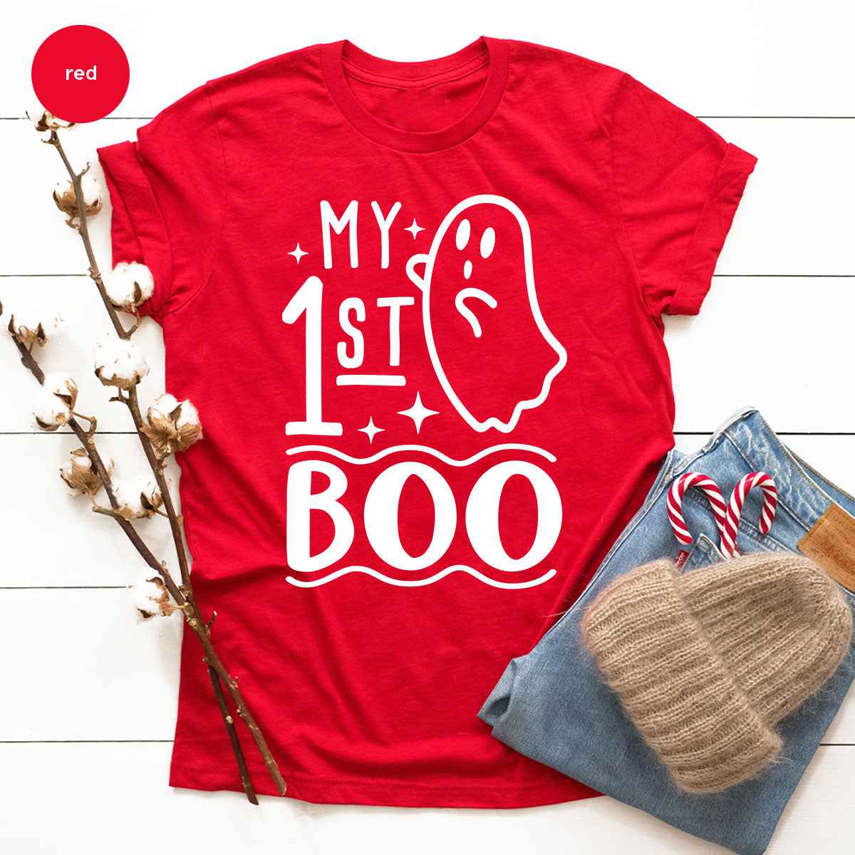 Halloween Baby Onesie®, Ghost Baby Clothes, Halloween Newborn Gifts, Spooky Season Kids Shirts, My First Boo T-Shirt, Baby Boy Bodysuit