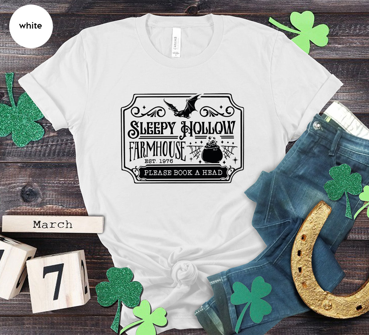 Halloween Farm T Shirt, Horror Crewneck Sweatshirt, Farm Gifts, Witchy Clothing, Spooky Season Graphic Tees, Halloween Party VNeck Shirt