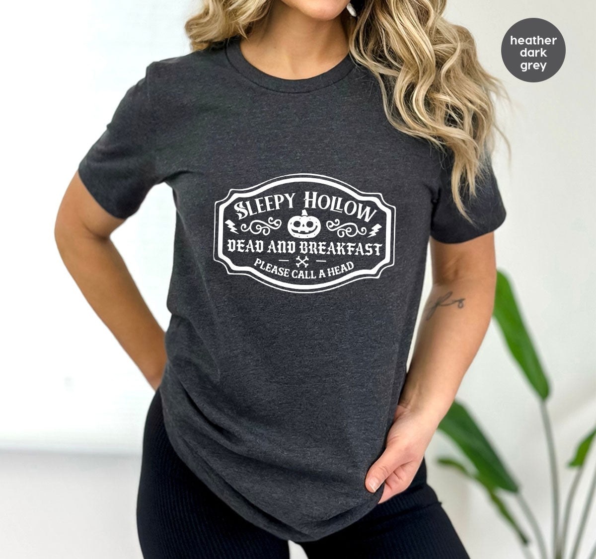 Halloween Sweatshirt, Pumpkin Graphic Tees, Funny Farmer Outfit, Gift for Her, Spooky Season Clothes, Cool Movie VNeck Shirt, Horror T-Shirt