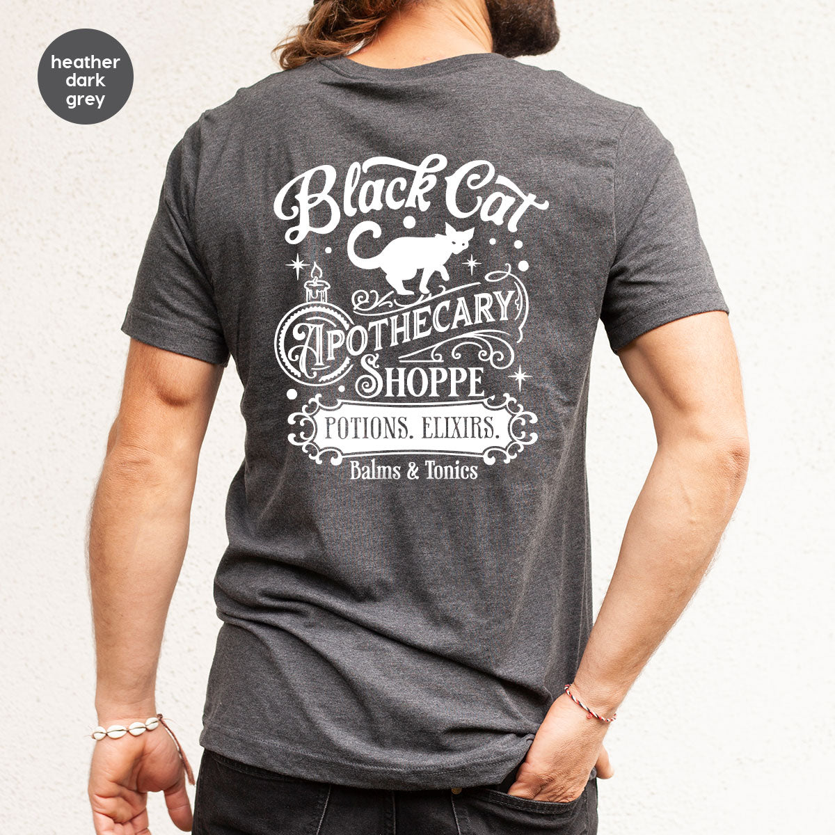 Halloween Party T-Shirt, Spooky Sweatshirt, Halloween Gifts, Cat Clothing, Genderneutral Adult Shirt, Apothecary Graphic Tees, Gift for Kids
