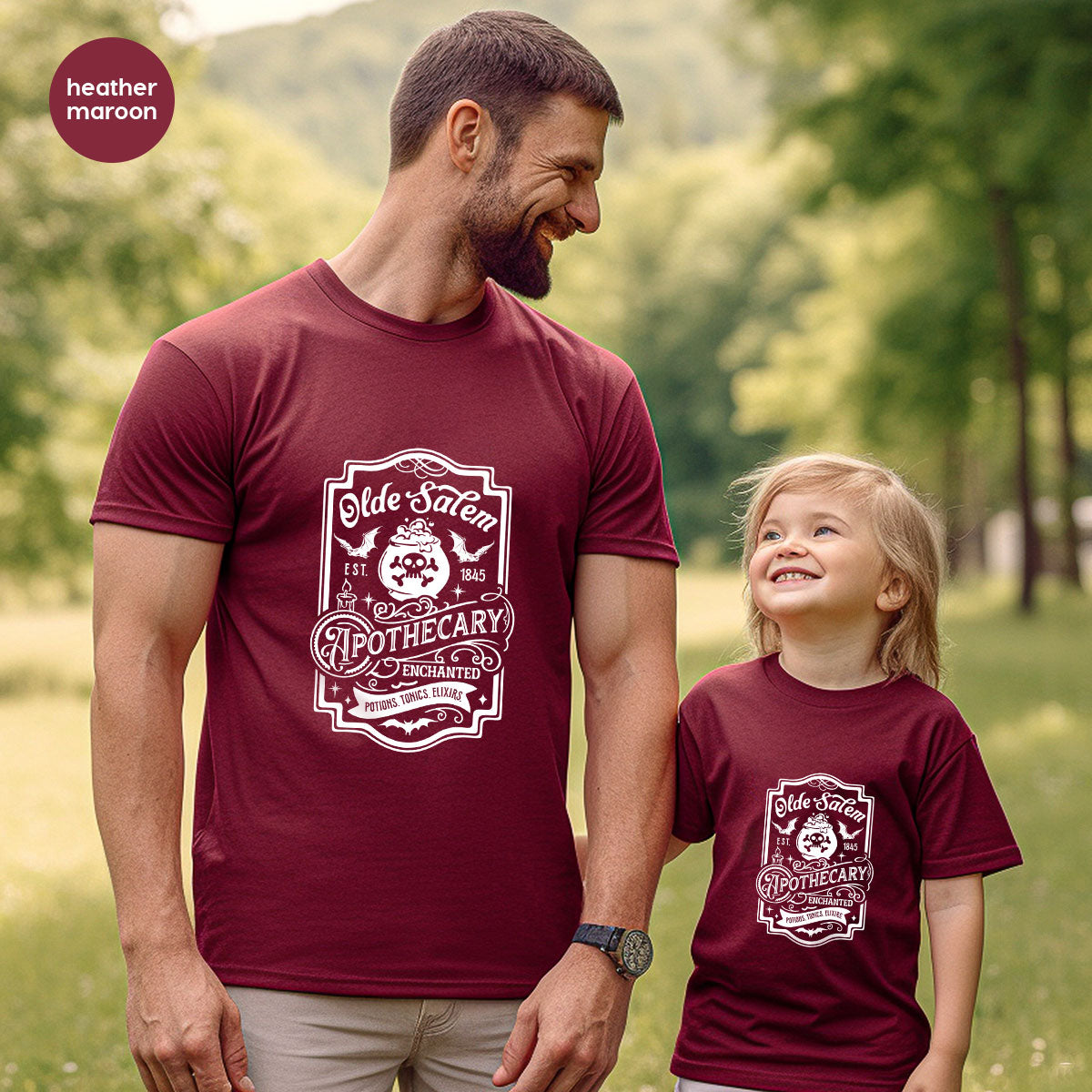 Spooky Season Clothing, Witches Crewneck Sweatshirts, Halloween Gifts, Salem Graphic Tees, Girls Apothecary T-Shirt, Womens Vneck Tshirt