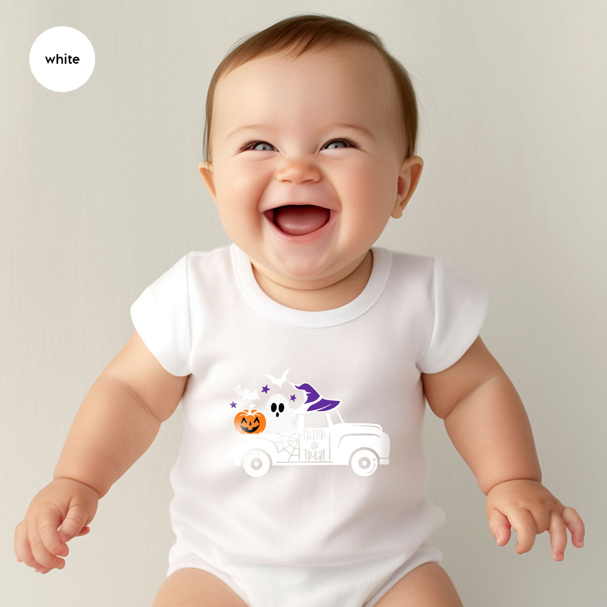 Halloween Sweatshirt, Halloween Gifts, Pumpkin Graphic Tees, Spooky Season Clothes, Witchy Vneck Shirt, Cute Ghost TShirt, Boo Truck T-Shirt