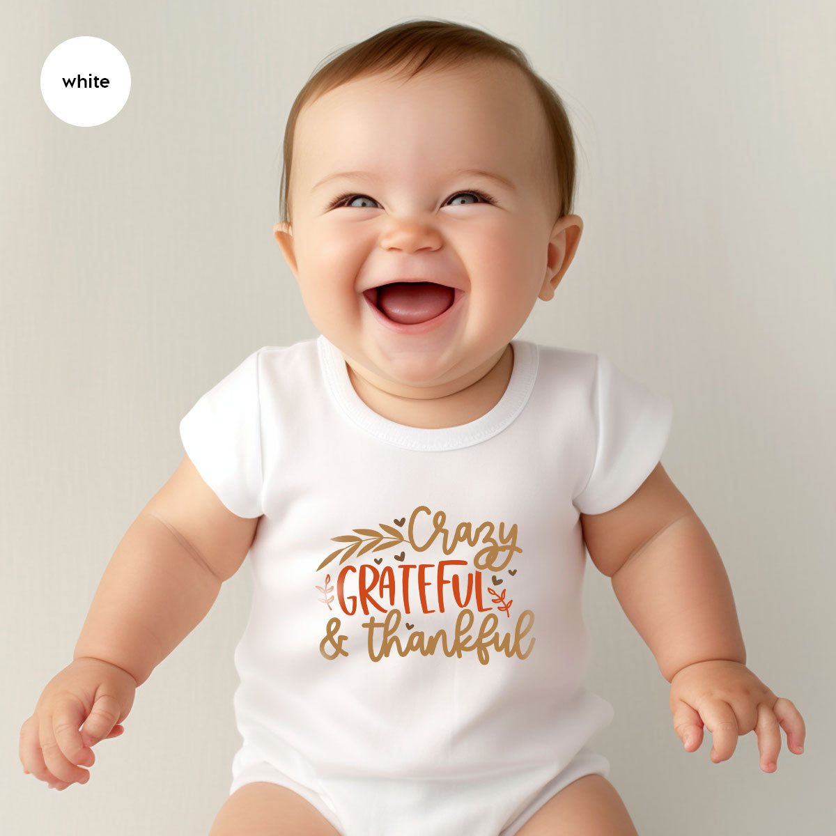 Funny Fall T Shirt, Gift for Her, Crazy Grateful Thankful T-Shirt, Autumn Clothing, Happy Thanksgiving TShirts, Leaves Graphic Tees
