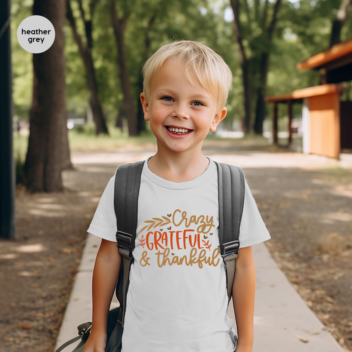 Funny Fall T Shirt, Gift for Her, Crazy Grateful Thankful T-Shirt, Autumn Clothing, Happy Thanksgiving TShirts, Leaves Graphic Tees