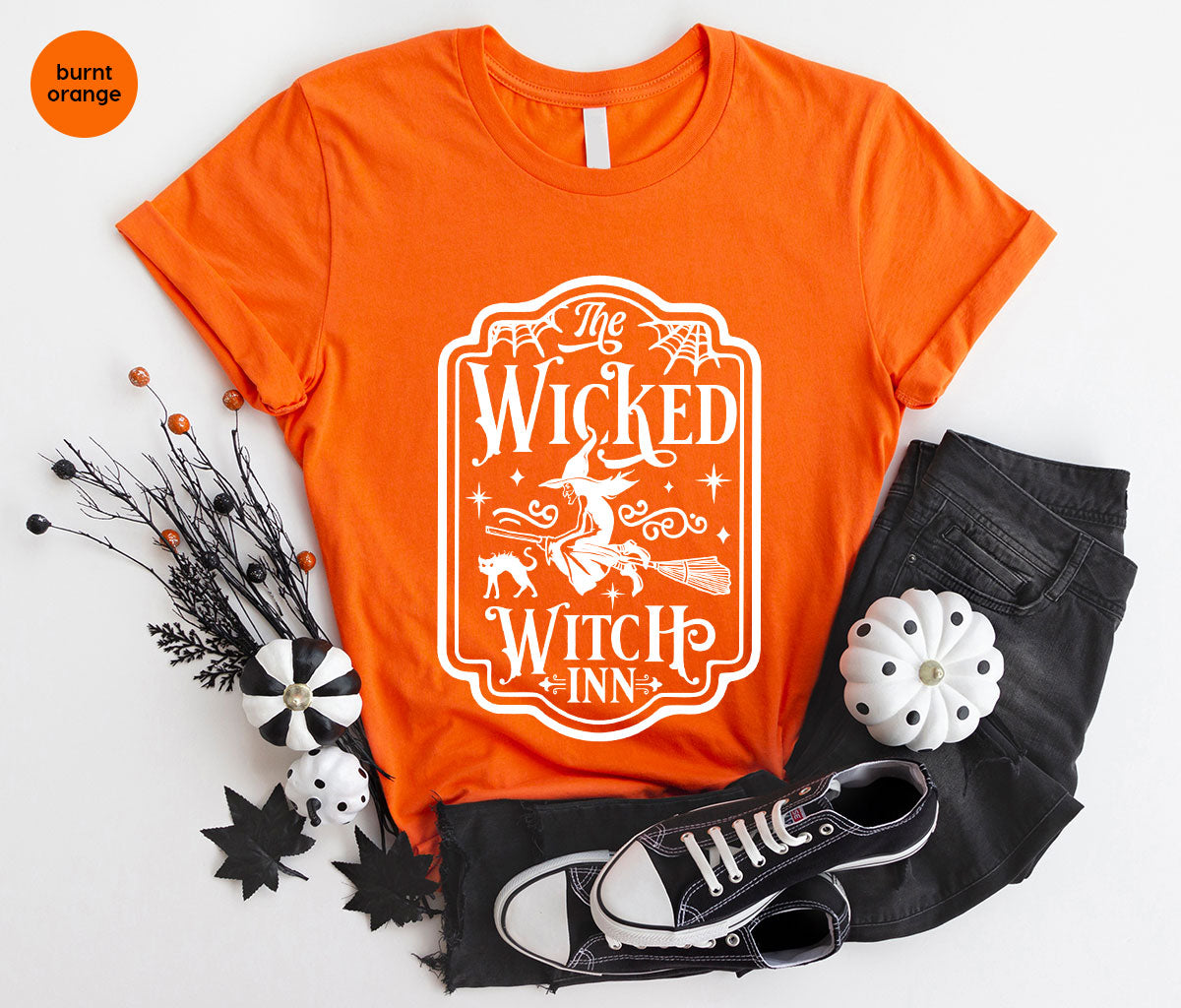 Witch Crewneck Sweatshirt, Halloween Shirts for Women, Funny Gift For Her, Spooky Season Party Tshirt, Witchy Graphic Tees