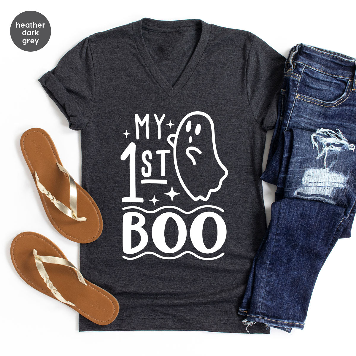 Halloween Baby Onesie®, Ghost Baby Clothes, Halloween Newborn Gifts, Spooky Season Kids Shirts, My First Boo T-Shirt, Baby Boy Bodysuit