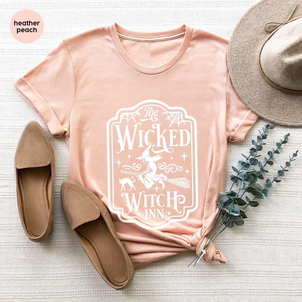 Witch Crewneck Sweatshirt, Halloween Shirts for Women, Funny Gift For Her, Spooky Season Party Tshirt, Witchy Graphic Tees
