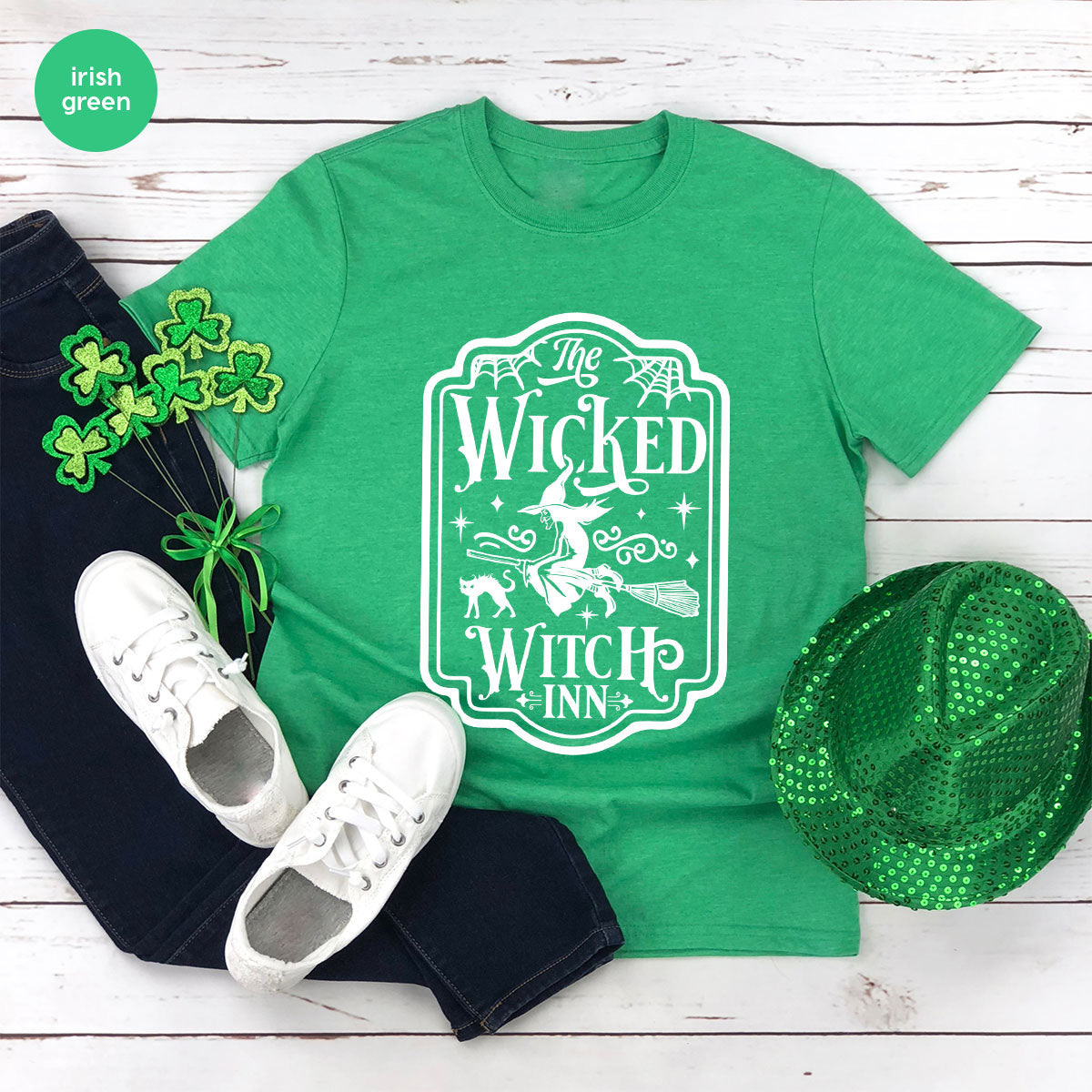 Witch Crewneck Sweatshirt, Halloween Shirts for Women, Funny Gift For Her, Spooky Season Party Tshirt, Witchy Graphic Tees