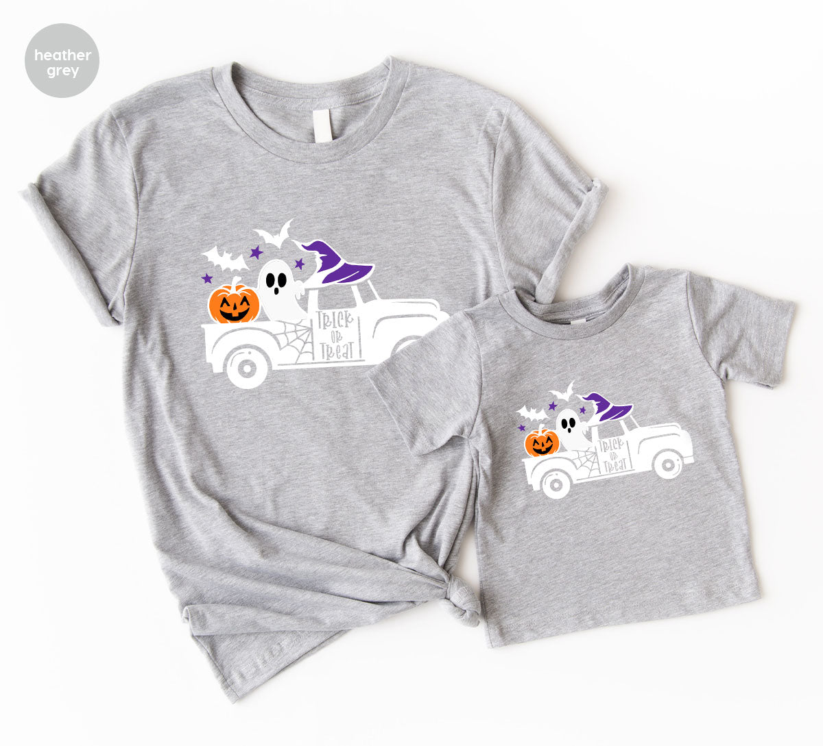 Halloween Sweatshirt, Halloween Gifts, Pumpkin Graphic Tees, Spooky Season Clothes, Witchy Vneck Shirt, Cute Ghost TShirt, Boo Truck T-Shirt