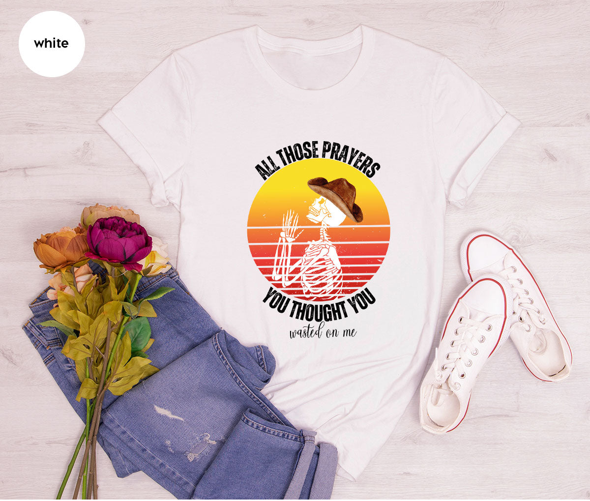 Halloween Crewneck Sweatshirt, Vintage Skeleton Shirt, Christian Vneck T Shirts