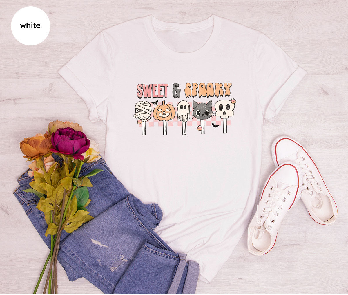 Retro Pumpkin T Shirt, Vintage Cat T-Shirt, Sweet Toddler TShirt